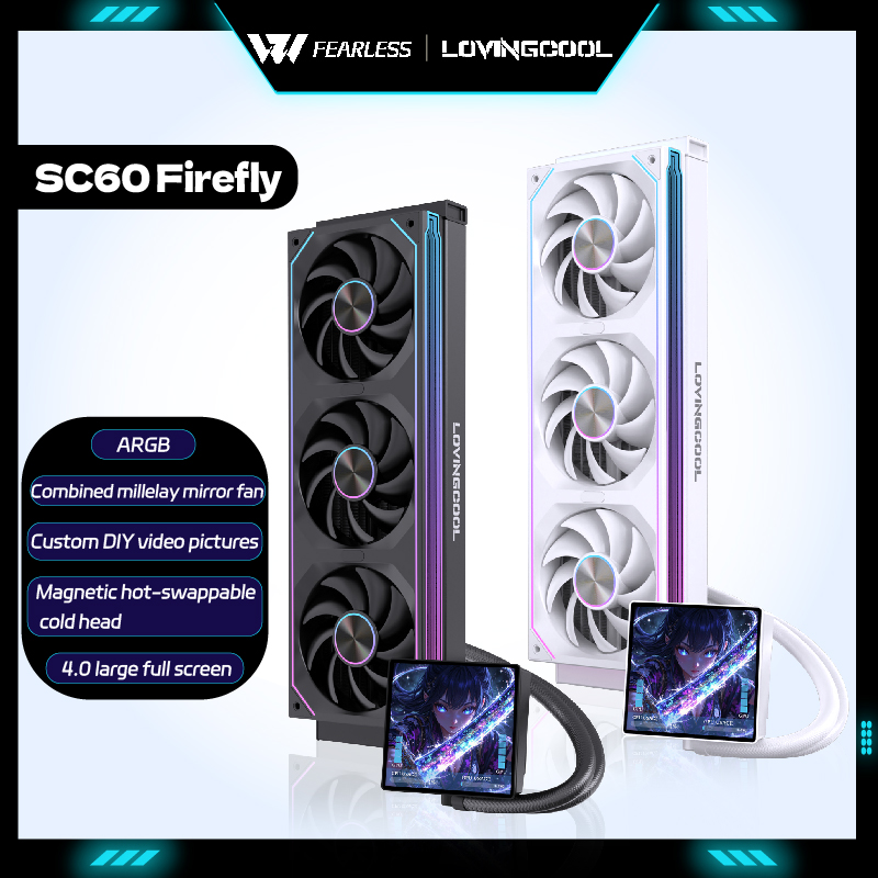 LOVINGCOO SC60 Firefly 360 CPU - Pc Gaming Liquid incelemesi ve fiyatı
