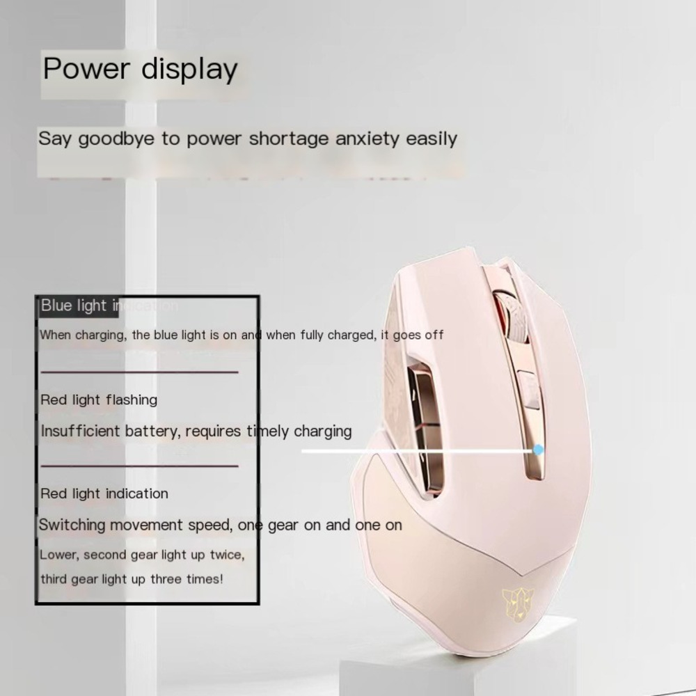 2024 yeni 2.4G kablosuz fare t - Pc Gaming Pink incelemesi ve fiyatı