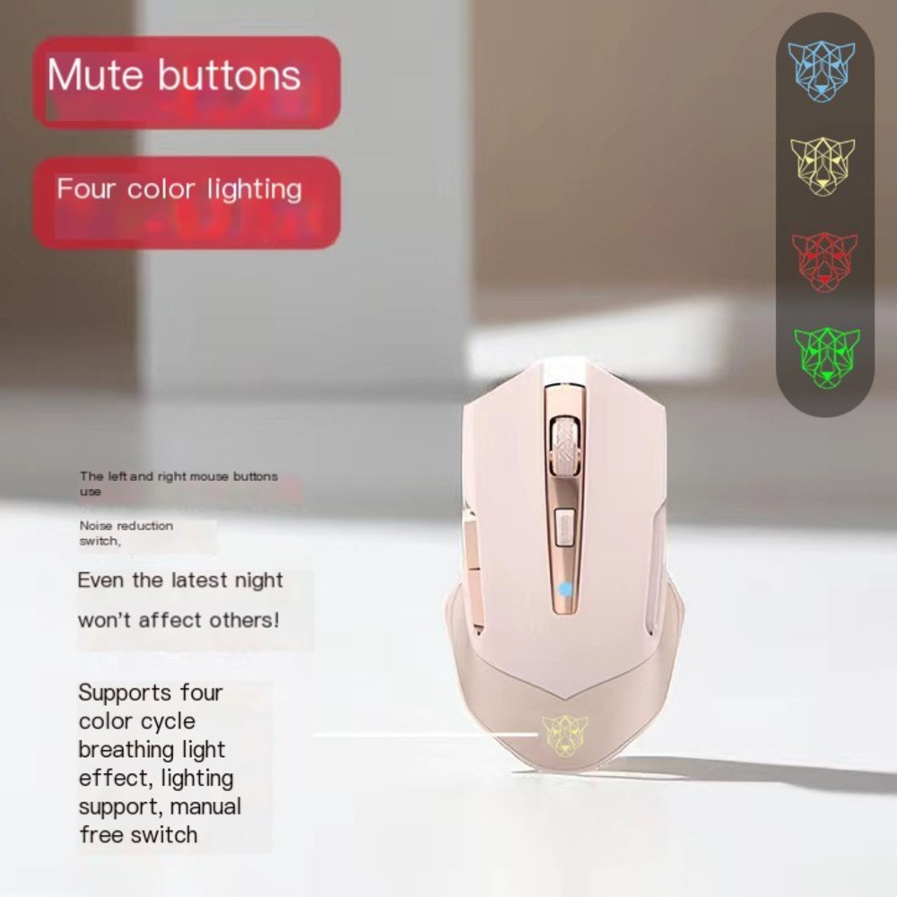 2024 yeni 2.4G kablosuz fare t - Pc Gaming Pink incelemesi ve fiyatı